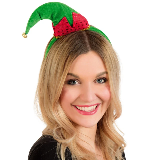 WICHTEL-HAARREIF ZWERG WEIHNACHTSWICHTEL Kopfschmuck Kobold Haarschmuck ...