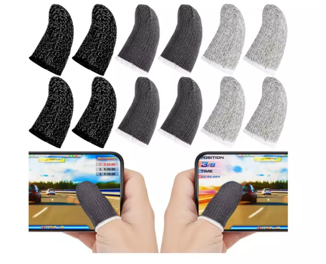 Guante Para Dedos Juegos Pantalla Teléfono Celular Gaming Finger Sleeve Gamer