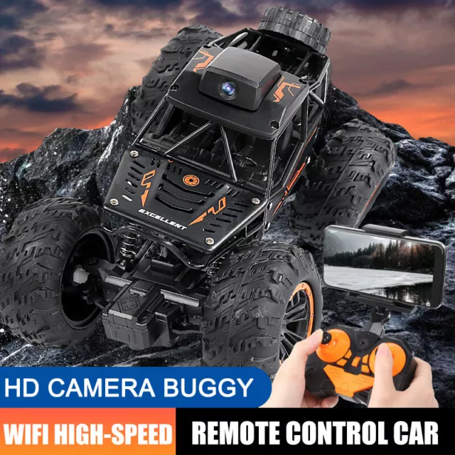 Mini remote control car with camera 2.4G SUV toy children's high speed climbing