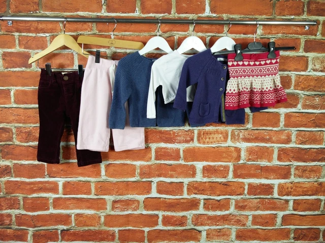 Baby Girls Bundle Age 6-9 Months Zara Boden Gap Etc Skirt Cardy Trousers 74Cm