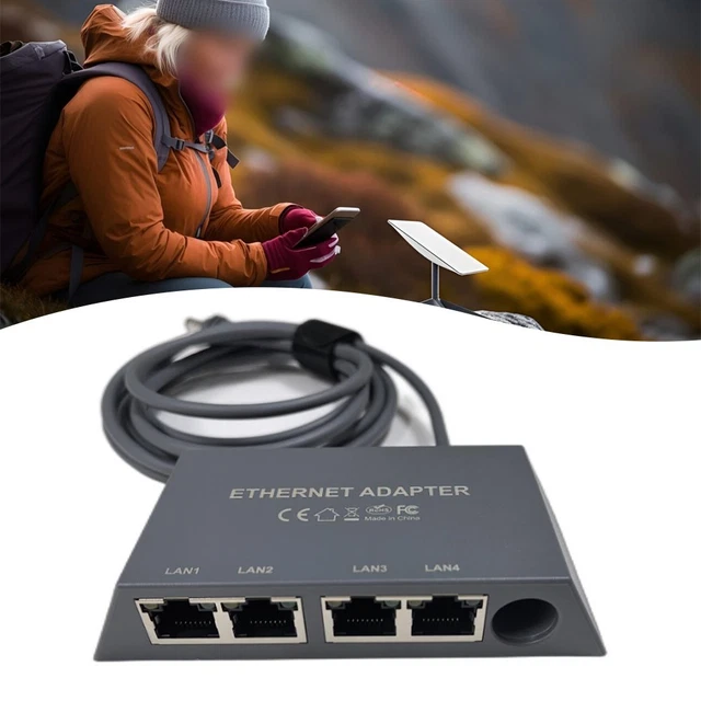 COMPACT ETHERNET SOLUTION for Starlink For MINI Featuring Four Ports ...