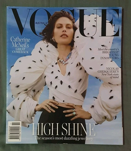 VOGUE AUSTRALIA MAGAZINE November 2022 Catherine McNeil's