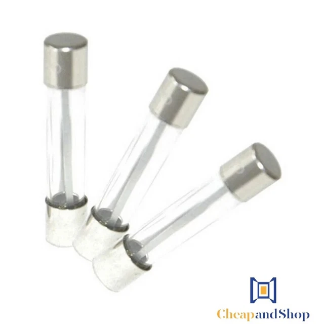 [LOT] 3 fusibles 6,3x32 mm 6,3A/250V