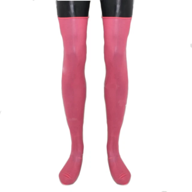 Lattice Calze Autoreggenti Fatto Mano Size:M (495)