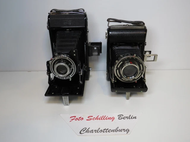 Zeiss Ikon Nettar 515/2 mit Anastigmat 6,3/10,5cm & Gauthier & Calmbach Bakelit
