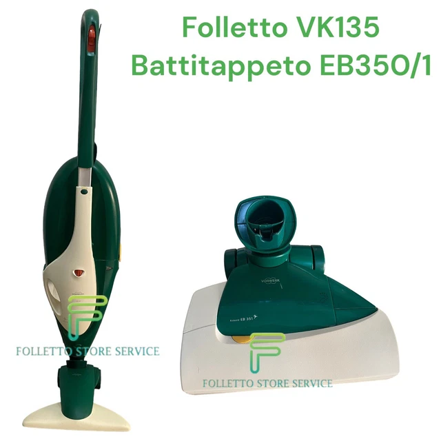 Folletto VK135/136, Battitappeto EB350, HD35 E Tubo - Combo G - Foto 9