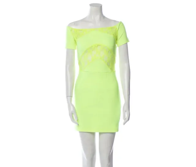 Christopher Kane Topshop Neon Dress Size 6 NWT