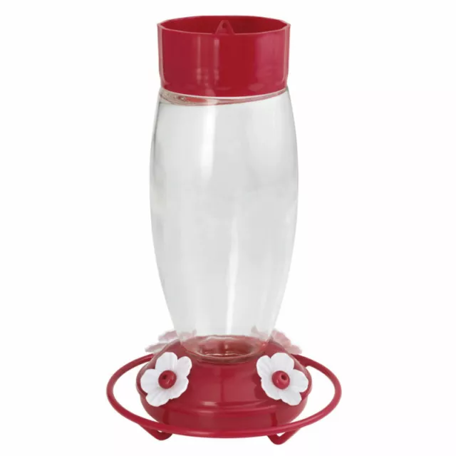 More Birds Deluxe Glass Hummingbird Feeder 30 Oz.