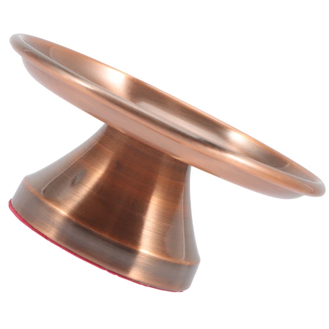 Alloy Lotus Fruit Plate Water Offering Bowls Fruit Container Tray