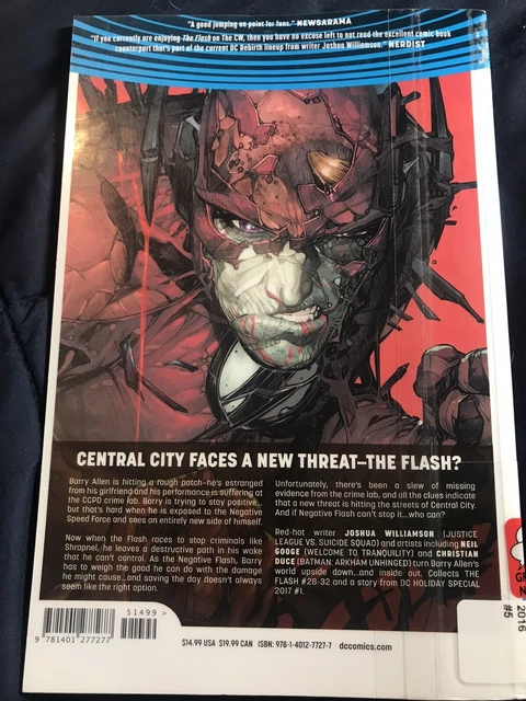 The Flash Vol. 5: Negative Paperback J. Williamson 2