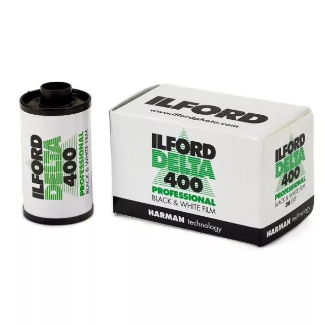 Ilford 35mm Film Delta 400 Professional Black & White 36 Exposure ISO 400 5 Pack 2