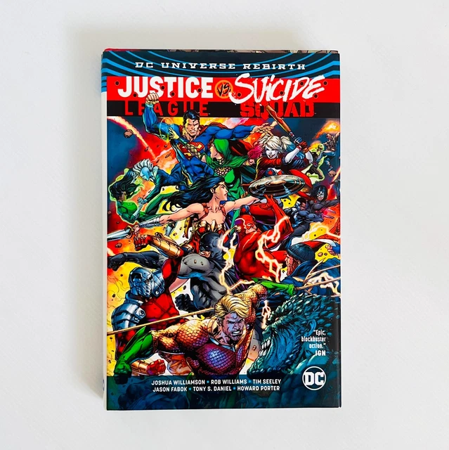 Justice League vs. Suicide Squad by Joshua Williamson Hardcover Comic 2017