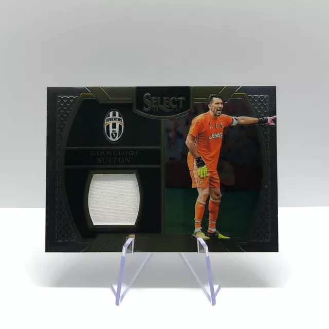 juventus 2016-17 Panini Select Soccer Jersey	Gianluigi Buffon MATCHWORN PATCH