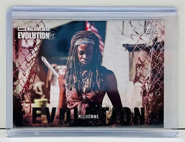 MICHONNE (Danai Gurira) / Walking Dead Evolution #42 Base Black Parallel 38/50