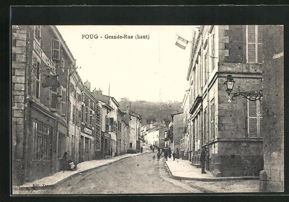 CPA Foug, Grande-Rue