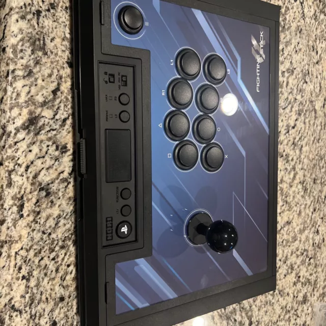 HORI PlayStation 5 Fighting Stick Alpha Tournament Fightstick for PS5, PS4,  PC