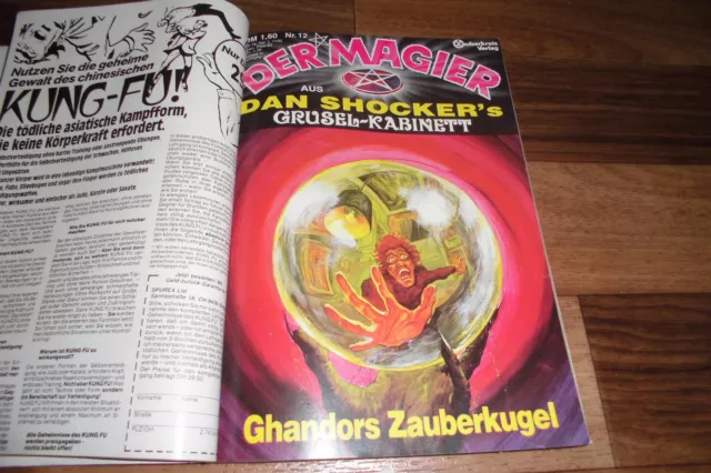 5x  DAN SHOCKER`s GRUSEL-KABINETT -- der MAGIER  #  11+12+13+14+15 / Erik van X. 3