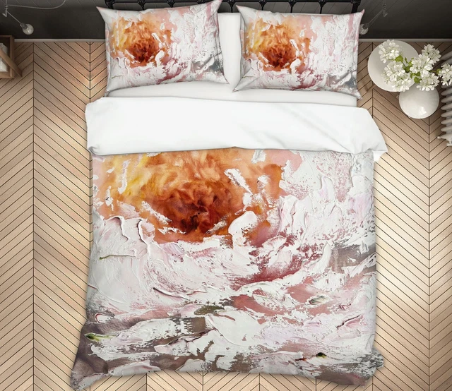 Ciondolo floreale 3D H9262 letto federe coperta piumone Skromova Marina Erin