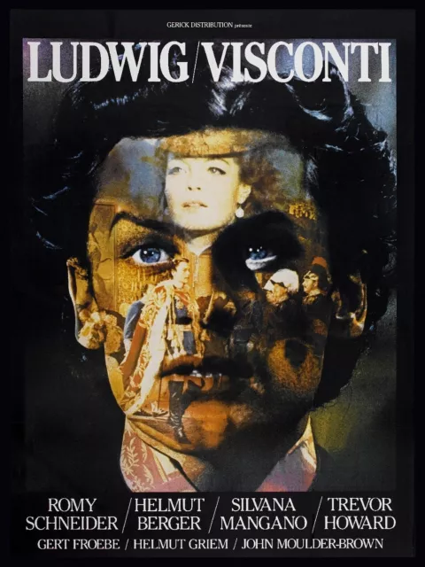 "LUDWIG" VISCONTI FILM Riex-POSTER HQ 60x80cm d'une AFFICHE CINéMA