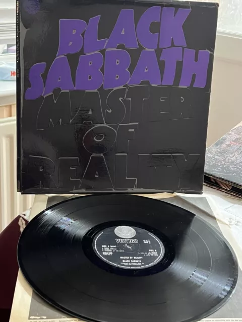 Black Sabbath Master Of Reality 1976 Vinyl 12” 6360