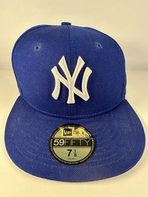 NEW ERA 59FIFTY NY 7 1 8 Blue New York Yankees Cap 20.00