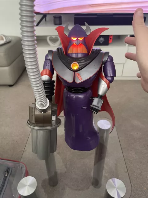 Disney Store Emperor Zurg Toy Story 15" Talking Light Up Toy Figure