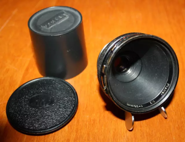 Carl Zeiss Planar 1:2 25mm Objektiv für 16mm Kamera mit ARRI Fassung, gebraucht