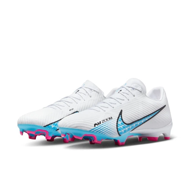 Nike Zoom Vapor 15 Academy FG/MG Fußballschuhe Schuhe Weiß/Blau/Pink DJ5631-146