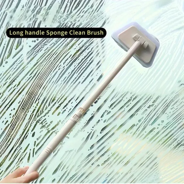 Brosse éponge avec manche