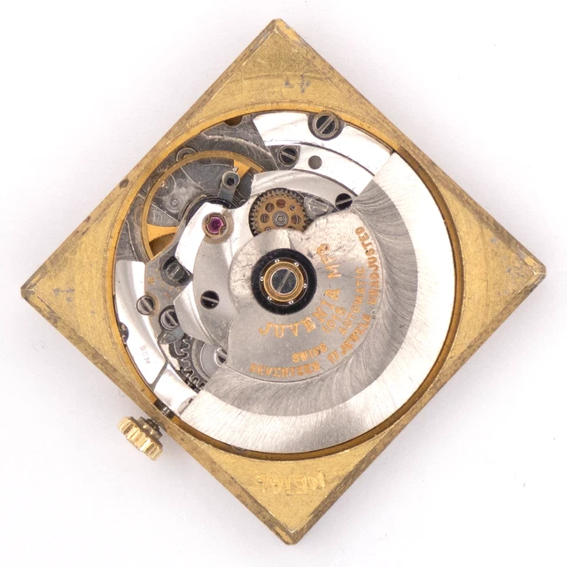 VINTAGE JUVENIA CALIBER 1015 17-Jewel Automatic Wristwatch  display picture 3