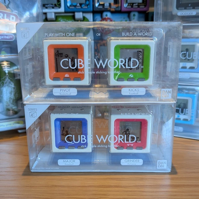 Bandai Cube World Pivot + Kicks - Serie 4 - Comme Neuf - Retro Gaming