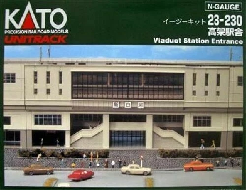 KATO N SCALE ~ New 2023 ~ Viaduct Station Entrance ~ 23230 $42.23