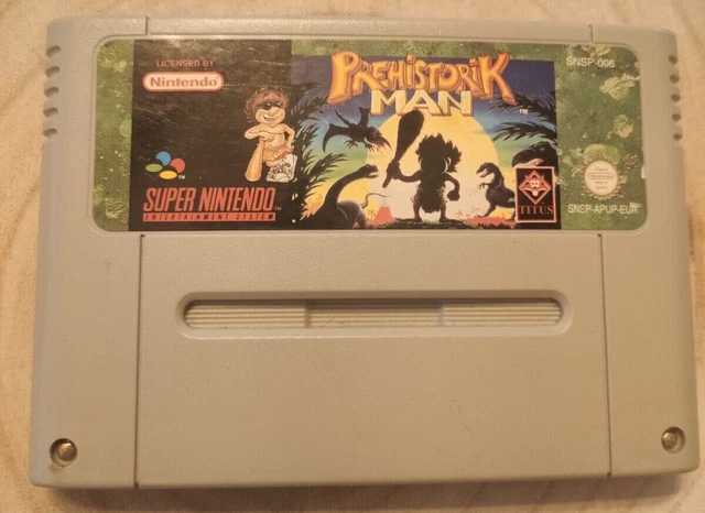 Prehistorik Man - Super Nintendo -  Snes - Eur - Loose