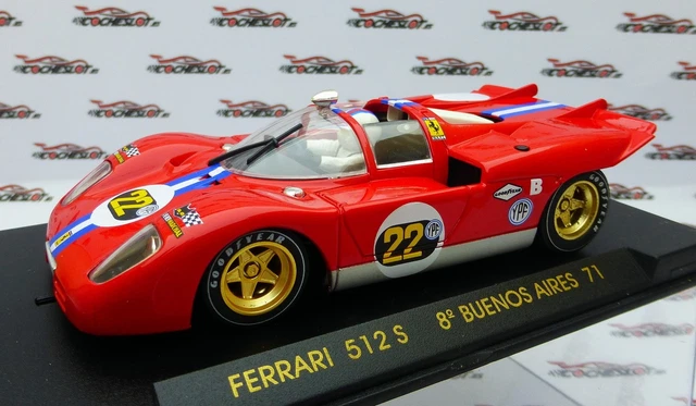 Ferrari 512 M n.12 third in the 24 Hours of Le Mans 1971