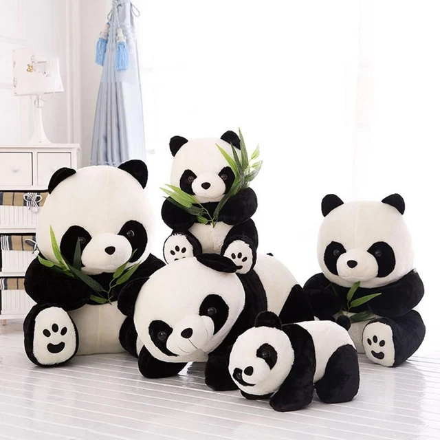souple Les enfants. Animal de remplissage Panda Joli oreiller. Cadeau poupée