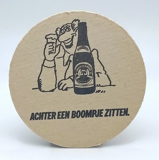 Oranjeboom (InBev) Brewery Beer Coaster-Pilsner Bier-R405