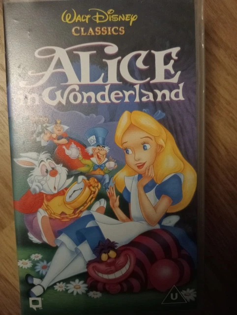 WALT DISNEY CLASSICS Alice in Wonderland VHS Video Vintage £1.42 ...