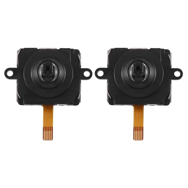 2x Analog 3D Joystick Compatible with 2 Controller 3D Joystick RepaH1D5