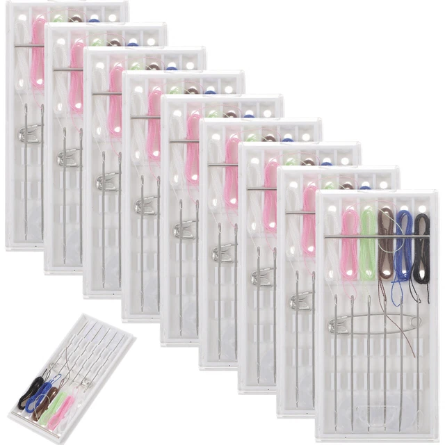 Kit De Couture Portable Pour Enfants Avec Aiguilles Et Fils Multicolores - Trousse Broderie Débutant, Activités Manuelles