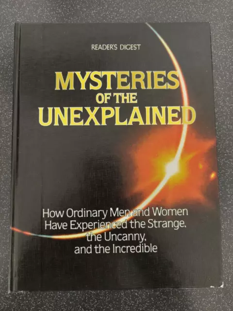 Mysteries of the Unexplained by Reader's Digest (Hardcover, 1989)