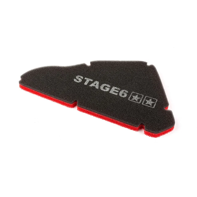 Filtre à Air Double Couche CarBole Rouge - Acier Inoxydable 38/39/40 Mm Pour Moto, Scooter, ATV