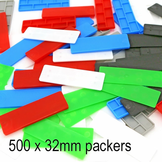 Window Glazing Packers / Flooring Spacers - 5mm X 28mm - Virtual Plastics Ltd