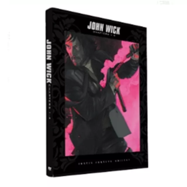 John Wick: Chapter 1-4 English Movie 4-Discs DVD All Region New & Sealed
