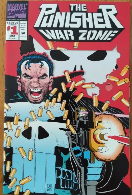 The Punisher War Zone #1 Marvel 1992 Comic Book VF/NM