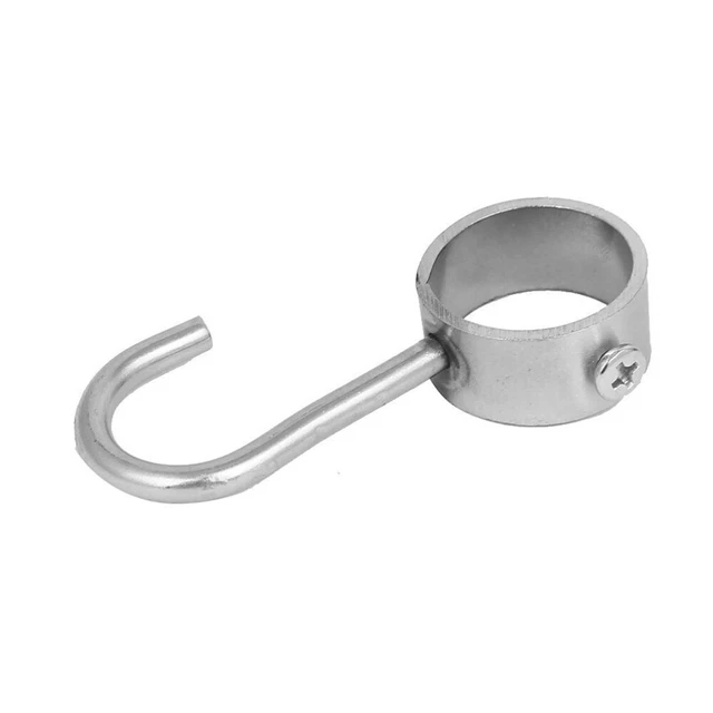 2 Pcs Metal Coat Hanger Wall Mounted Hooks Wall-mounted Towel