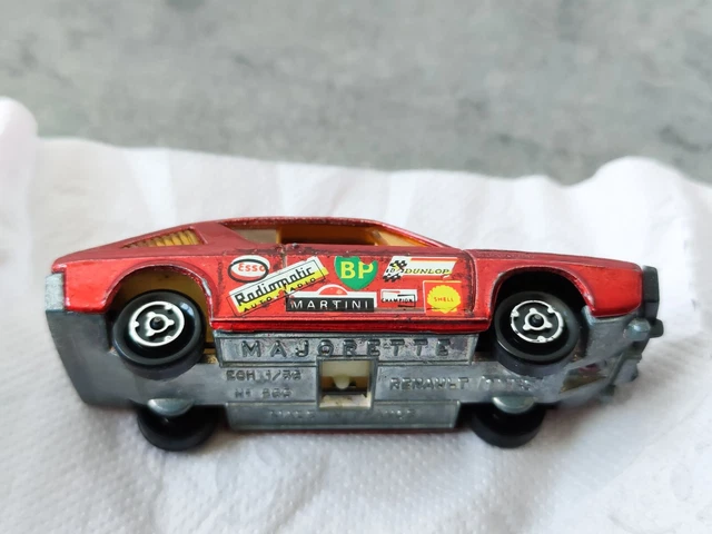 MAJORETTE R17 SANS ECHAPPEMENT Renault 17 ts rare 1er chassis EUR 29,50