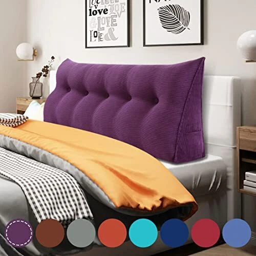Large Wedge Pillow Headboard Triangular Headboard Daybed Pillows Large