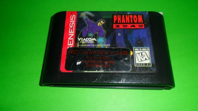 Jeu Phantom 2040 Sur Sega Megadrive – PAL – Action/Plateformes – État Correct