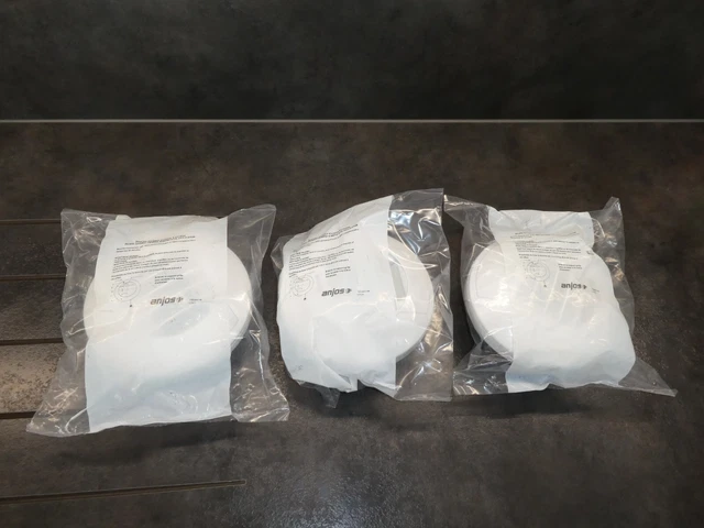 lot de 3 bouches VMC hygro, à cordon 125mm, ANJOS, neuf