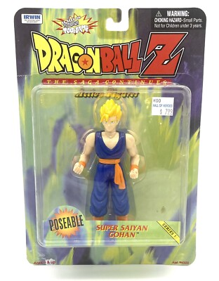 Dragon Ball Z The Saga Series 5 Super Saiyan Gohan 1999 Sealed Irwin New